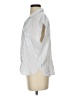 Splendid Stripes Silver Sleeveless Button-Down Shirt Size S - photo 5