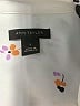 Ann Taylor 100% Polyester Print White Sleeveless Blouse Size L - photo 7