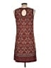 Max Studio Paisley Burgundy Casual Dress Size L - photo 2