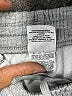 Adidas 100% Polyester Gray Track Pants Size 7 - 8 - photo 4