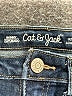 Cat & Jack Solid Blue Jeans Size 6 - photo 3