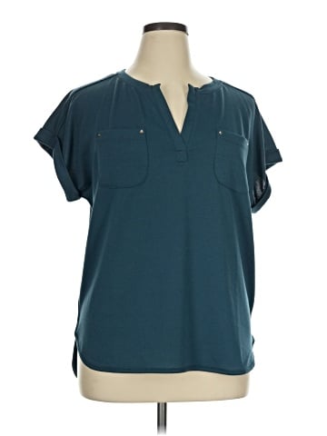 Cupio Short Sleeve Henley (view 1)