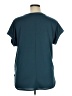 Cupio Teal Short Sleeve Henley Size XL - photo 2