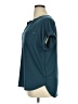 Cupio Teal Short Sleeve Henley Size XL - photo 5