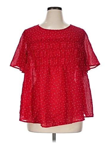 Torrid Short Sleeve Blouse (view 1)