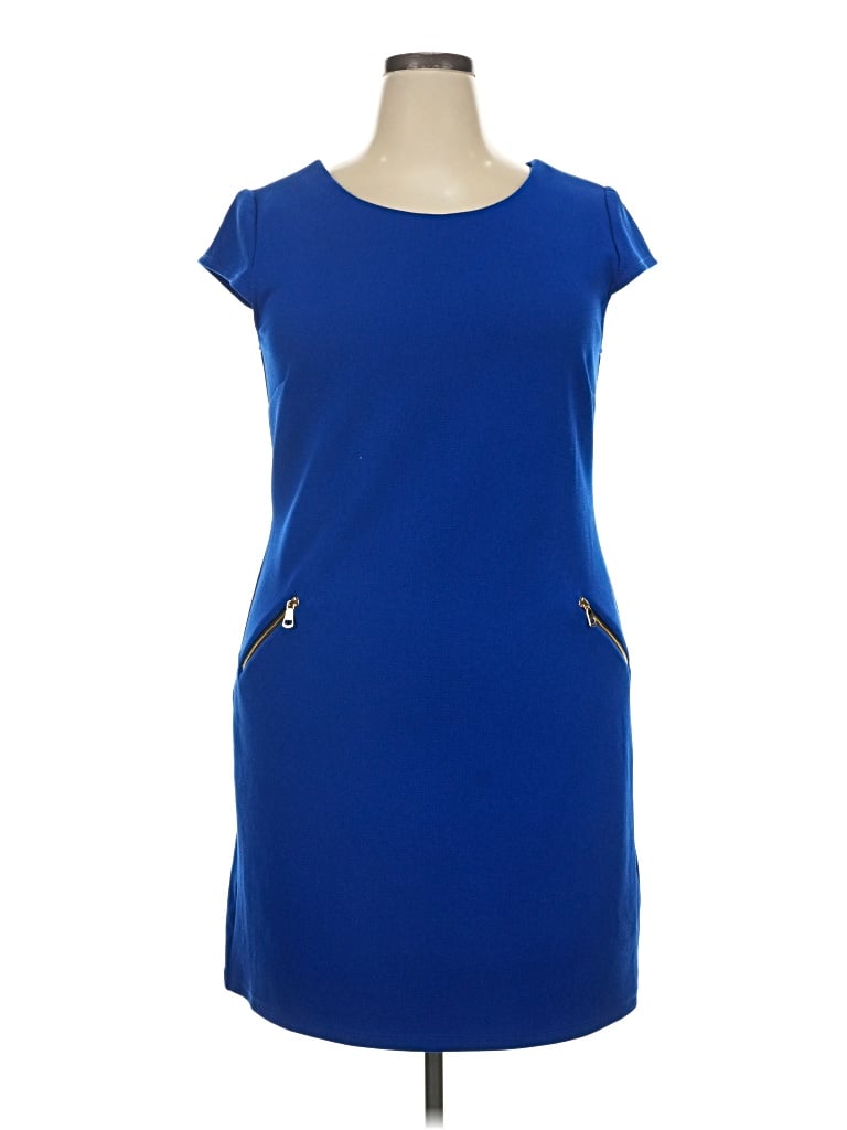 Pre-owned R&k Casual Dress In Blue