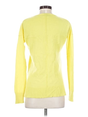 Aqua Cashmere Pullover Sweater (view 2)