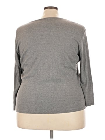 Liz Claiborne 3/4 Sleeve T-Shirt (view 2)
