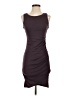 Leith Solid Brown Cocktail Dress Size XS - photo 1