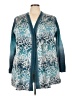 Catherines Teal Cardigan Size 3X - photo 1
