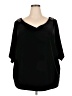 Alex Evenings Black 3/4 Sleeve Top Size 2X - photo 1