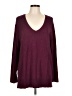 INC International Concepts Burgundy Pullover Sweater Size L - photo 1