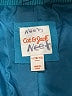 Cat & Jack 100% Polyester Argyle Teal Jacket Size 10 - 12 - photo 3
