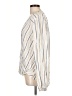 Max Studio 100% Rayon Ivory Long Sleeve Blouse Size L - photo 5