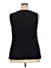 Just My Size Black Tank Top Size 2X Plus - photo 2
