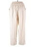 Unbranded 100% Polyester Solid Ivory Casual Pants Size XXL - photo 2