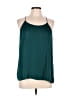 Fab'rik 100% Polyester Green Sleeveless Blouse Size L - photo 1