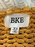 BKE 100% Polyester Color Block Tan Pullover Sweater Size XS - photo 7