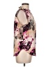 DKNY 100% Polyester Floral Pink Sleeveless Blouse Size L - photo 4