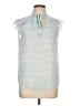 Calvin Klein Blue Sleeveless Blouse Size L - photo 1