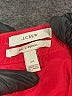 J.Crew 100% Wool Solid Red Wool Skirt Size 00 - photo 4