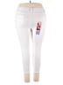 Faded Glory White Active Pants Size 20 - photo 2
