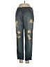 2.1 DENIM Graphic Blue Jeans Size 27 waist (estimated) - photo 1