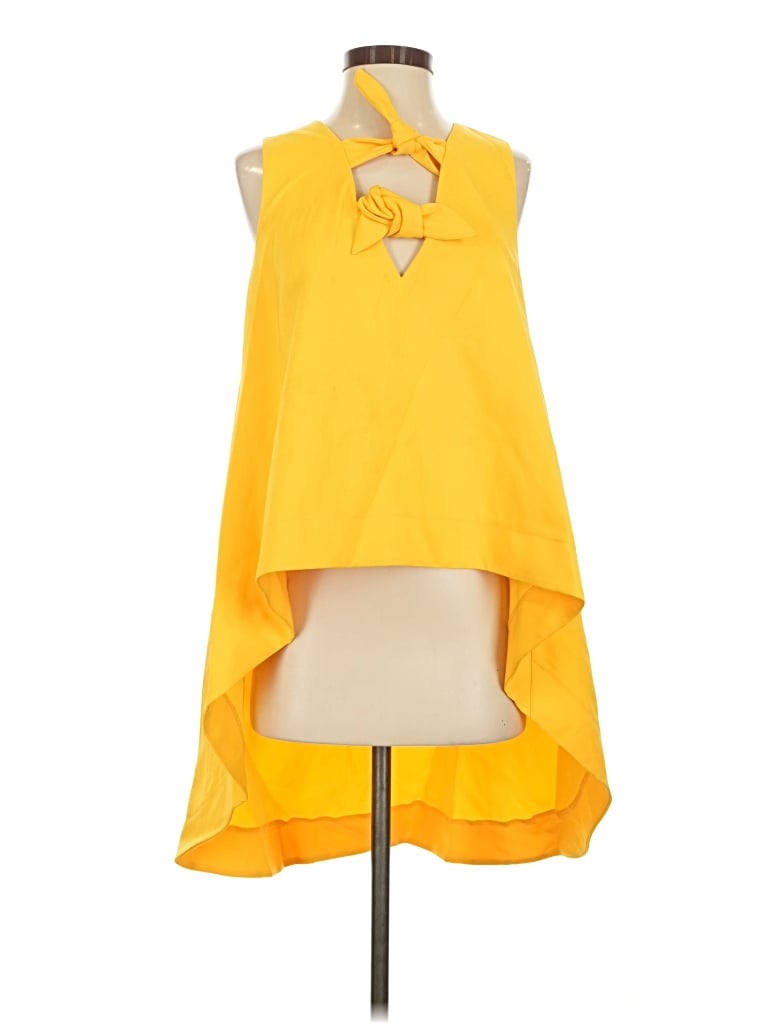 Pre-owned Endless Rose Sleeveless Blouse In Yellow
