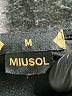 Miusol Solid Black Cocktail Dress Size M - photo 7