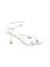 Dream Pairs Silver Sandals Size 6 1/2 - photo 1