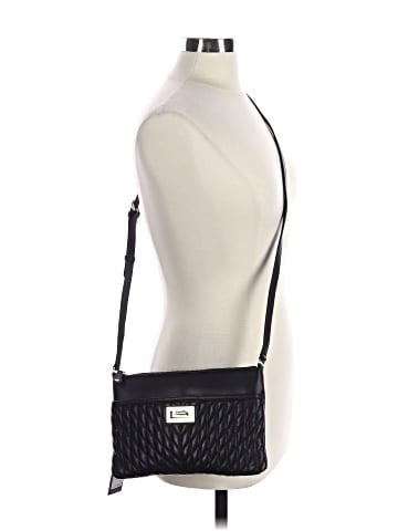 Karl Lagerfeld Paris Leather Crossbody Bag (view 2)