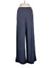 Aqua Marled Solid Gray Blue Casual Pants Size M - photo 1