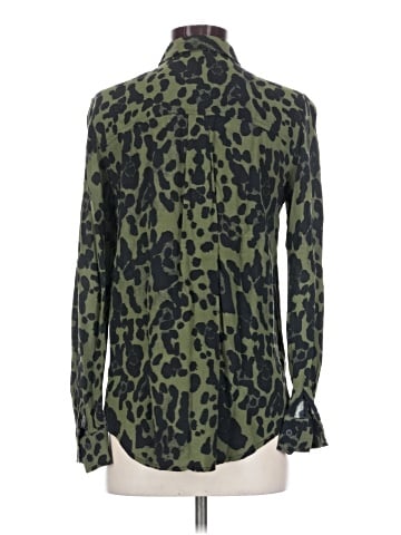 Topshop Long Sleeve Blouse (view 2)