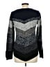 Apt. 9 Chevron-herringbone Blue Pullover Sweater Size L - photo 2