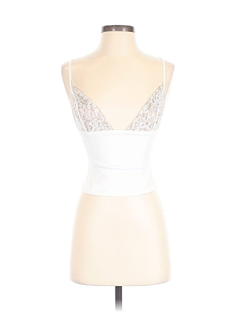White Fox Bodysuit In White