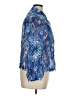 Ruby Rd. Blue Long Sleeve Blouse Size 16 - photo 4