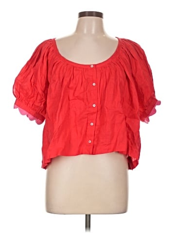 Tuckernuck Short Sleeve Blouse (view 1)