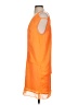Helmut Lang 100% Polyester Orange Casual Dress Size 2 - photo 5