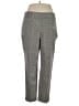Talbots Chevron-herringbone Gray Casual Pants Size 16 - photo 1