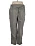 Talbots Chevron-herringbone Gray Casual Pants Size 16 - photo 2