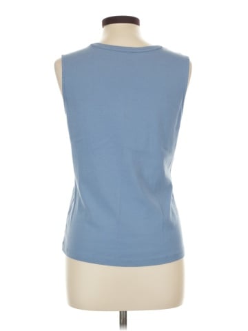 Christopher & Banks Sleeveless T-Shirt (view 2)