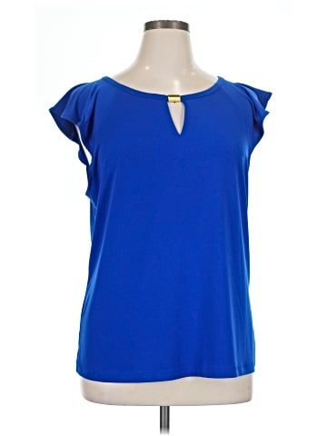 Liz Claiborne Short Sleeve Blouse (view 1)
