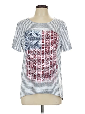 Christopher & Banks Short Sleeve T-Shirt (view 1)