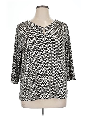 Tahari 3/4 Sleeve Blouse (view 1)