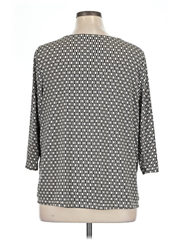 Tahari 3/4 Sleeve Blouse (view 2)