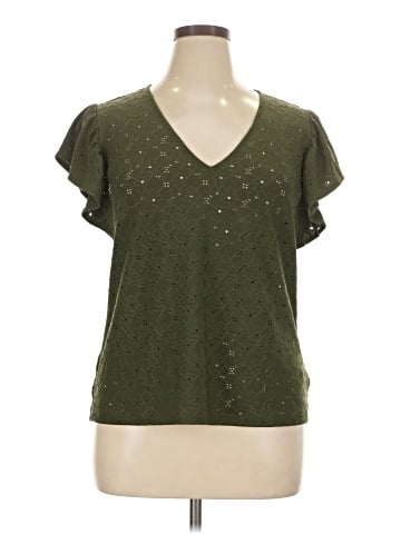MICHAEL Michael Kors Short Sleeve Top (view 1)