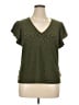MICHAEL Michael Kors Green Short Sleeve Top Size XL - photo 1