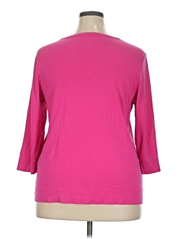 Chico's 3/4 Sleeve T-Shirt (view 2)