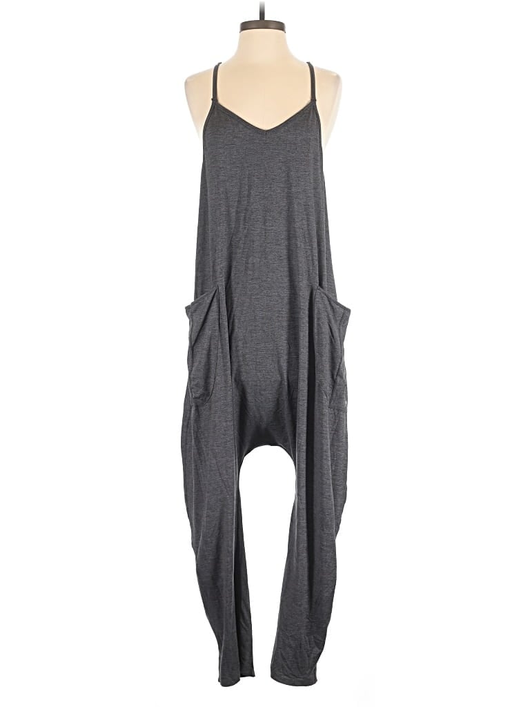 Pre-owned Fundamental Coast Jumpsuit In Gray