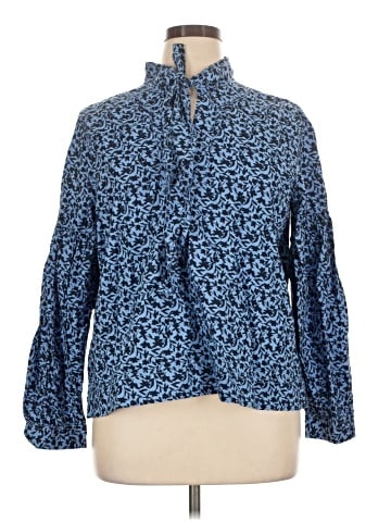 Ann Taylor LOFT Long Sleeve Blouse (view 1)